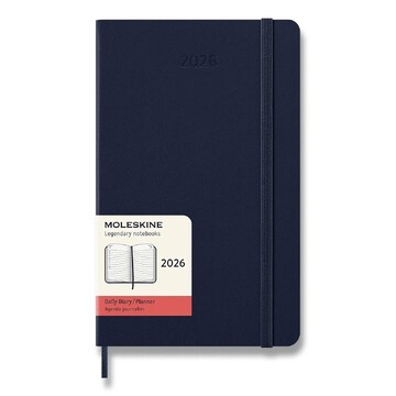 2026 ΗΜΕΡΟΛΟΓΙΟ MOLESKINE LARGE (13x21cm) HARD COVER SAPPHIRE BLUE DAILY DIARY (ΗΜΕΡΗΣΙΟ ΗΜΕΡΟΛΟΓΙΟ ΕΤΟΥΣ)