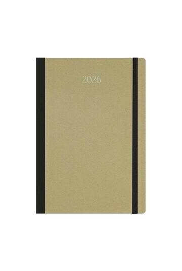 2026 ΗΜΕΡΟΛΟΓΙΟ ΗΜΕΡΗΣΙΟ 17x24cm ΜΕ ΛΑΣΤΙΧΟ 360 ΜΟΙΡΩΝ ORGANIC b ΛΑΔΙ ΕΛΙΑ 62264 (ΛΙΝΑΡΔΑΤΟΣ)
