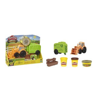 HASBRO PLAY DOH ΣΕΤ ΠΛΑΣΤΟΖΥΜΑΡΑΚΙΑ WHEELS TRACTOR F1012