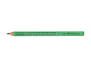 FABER CASTELL ΜΟΛΥΒΙ JUMBO GRIP ΠΡΑΣΙΝΟ HB