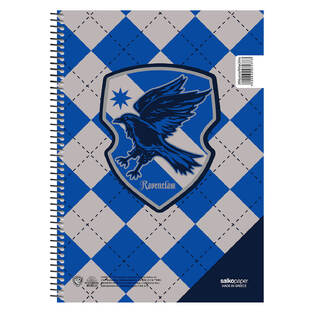 SALKO ΤΕΤΡΑΔΙΟ ΣΠΙΡΑΛ A4 (21x29,7cm) 1 ΘΕΜΑΤΟΣ 30φ 2023 HARRY POTTER SCHOOL PRIDE RAVENCLAW EAGLE 7276