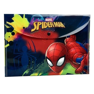 GIM ΦΑΚΕΛΟΣ ΜΕ ΚΟΥΜΠΙ ΠΛΑΣΤΙΚΟΣ A4 (21x29,7cm) PP SPIDERMAN 33706580