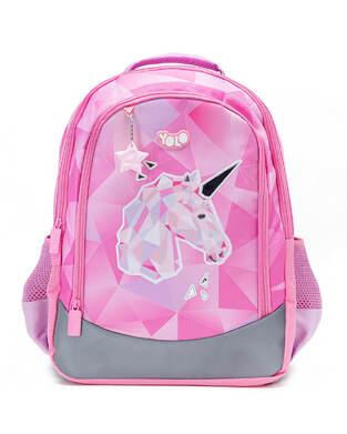 YOLO ΣΧΟΛΙΚΗ ΤΣΑΝΤΑ ΣΑΚΙΔΙΟ ΠΛΑΤΗΣ SMART BAG UNICORN 11140