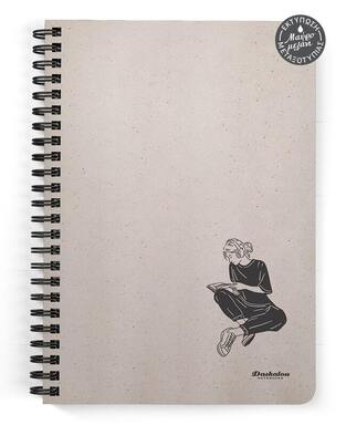 DASKALOU ΤΕΤΡΑΔΙΟ ΣΠΙΡΑΛ A4 (21x29,7cm) 2 ΘΕΜΑΤΩΝ 60φ RETRO MIX ΚΟΡΙΤΣΙ ΜΕ ΒΙΒΛΙΟ 010892