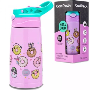 COOLPACK ΠΑΓΟΥΡΙ ΘΕΡΜΟΣ ΑΝΟΞΕΙΔΩΤΟ ΜΕ ΚΑΛΑΜΑΚΙ 350ml DONUTS Ζ10665