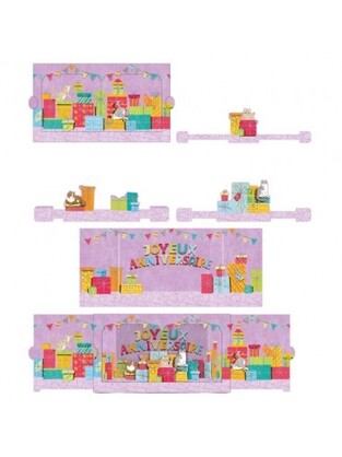TENDANCES EDITIONS ΕΥΧΕΤΗΡΙΑ ΚΑΡΤΑ PETIT THEATRE 22,4x12cm ΞΕΝΟΓΛΩΣΣΗ ΓΙΑ ΓΕΝΕΘΛΙΑ ΓΑΤΕΣ PT17B