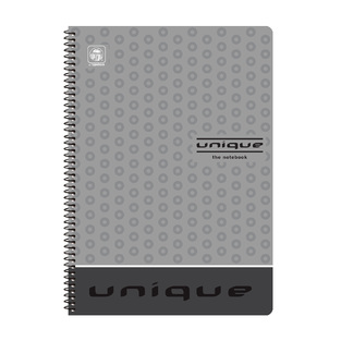 SPECIAL BY TYPOTRUST ΤΕΤΡΑΔΙΟ ΣΠΙΡΑΛ UNIQUE A4 (21x29,7cm) 3 ΘΕΜΑΤΩΝ 90φ ΓΚΡΙ