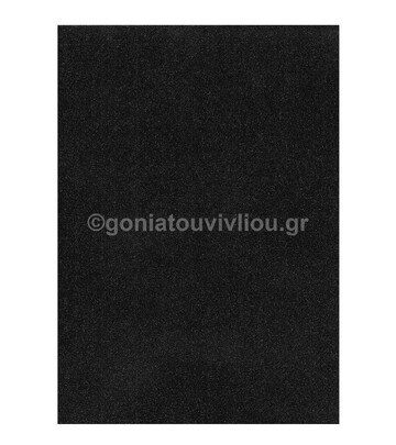 MAILDOR ΧΑΡΤΟΝΙ 50Χ70 ΜΕ ΧΡΥΣΟΣΚΟΝΗ (ΓΚΛΙΤΕΡ GLITTER) ΜΑΥΡΟ 280GR 195599C