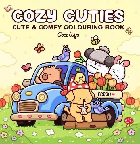 COZY CUTIES CUTE AND COMFY COLOURING BOOK (WYO)