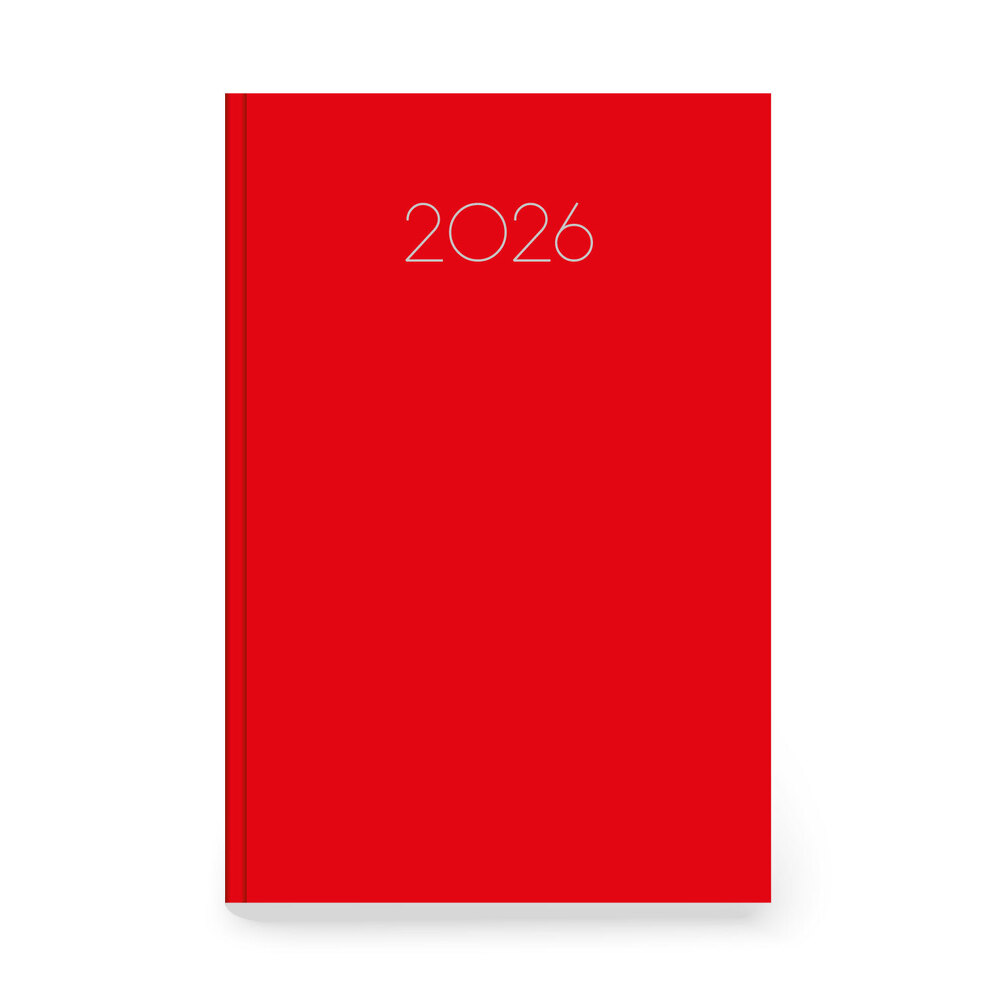 2026 ΗΜΕΡΟΛΟΓΙΟ ΗΜΕΡΗΣΙΟ SIMPLE 12x17cm ΚΟΚΚΙΝΟ 355741 (ΤΡΙΠΕΡΙΝΑ)