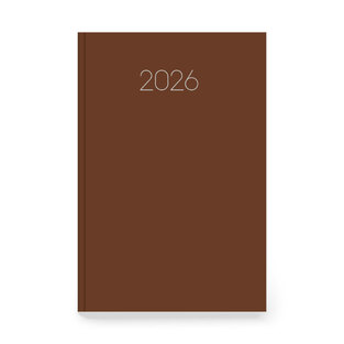 2026 ΗΜΕΡΟΛΟΓΙΟ ΗΜΕΡΗΣΙΟ SIMPLE 12x17cm ΚΑΦΕ 355741 (ΤΡΙΠΕΡΙΝΑ)