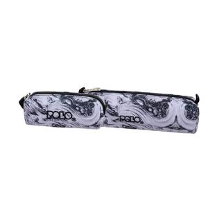 POLO ΚΑΣΕΤΙΝΑ ΒΑΡΕΛΑΚΙ ORIGINAL WALLET SHAPES ΜΑΥΡΟ ΓΚΡΙ 937006 8341