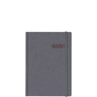 2026 ΗΜΕΡΟΛΟΓΙΟ ΗΜΕΡΗΣΙΟ ΛΕΥΚΟ 14.5x20,5cm WINNER METAL ΓΚΡΙ ΜΕΤΑΛΙΖΕ ΜΕ ΛΑΣΤΙΧΟ 6891ME23 (ΘΕΟΦΥΛΑΚΤΟΣ)