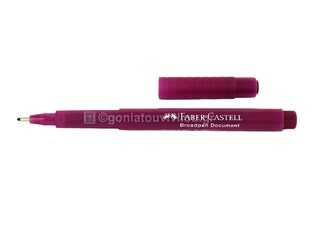 FABER CASTELL ΜΑΡΚΑΔΟΡΑΚΙ BROADPEN 1554 0.8mm ΤΡΙΑΝΤΑΦΥΛΛΙ 155437