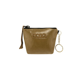 POLO ΠΟΡΤΟΦΟΛΙ ΜΠΡΕΛΟΚ MINI WALLET ΑΠΟ VINYL ΧΑΚΙ ΤΕΤΡΑΓΩΝΟ 938004