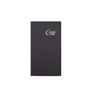 2026 ΗΜΕΡΟΛΟΓΙΟ ΑΤΖΕΝΤΑ ΕΒΔΟΜΑΔΑ ΣΕ ΔΥΟ ΣΕΛΙΔΕΣ 8x14cm ΜΑΥΡΟ ΜΕ ΘΗΚΗ 005 (EKDOSIS)