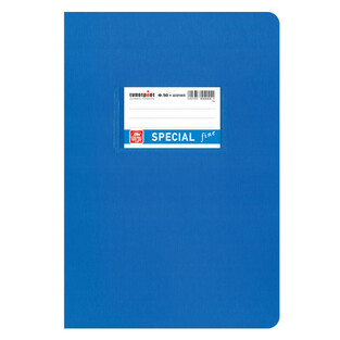 SPECIAL BY TYPOTRUST ΤΕΤΡΑΔΙΟ ΠΛΑΣΤΙΚΟ 17x25cm 50φ ΤΕΤΡΑΧΑΡΑΚΟ ΜΠΛΕ
