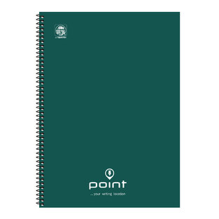 SPECIAL BY TYPOTRUST ΤΕΤΡΑΔΙΟ ΣΠΙΡΑΛ POINT A4 (21x29,7cm) 3 ΘΕΜΑΤΩΝ 90φ ΠΕΡΦΟΡΕ ΜΕ ΤΡΥΠΕΣ ΣΚΛΗΡΟ ΕΞΩΦΥΛΛΟ ΠΡΑΣΙΝΟ