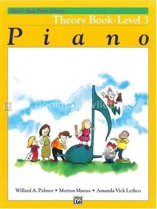 ALFREDS BASIC PIANO LIBRARY THEORY BOOK LEVEL 3 (PALMER / MANUS / LETHCO)