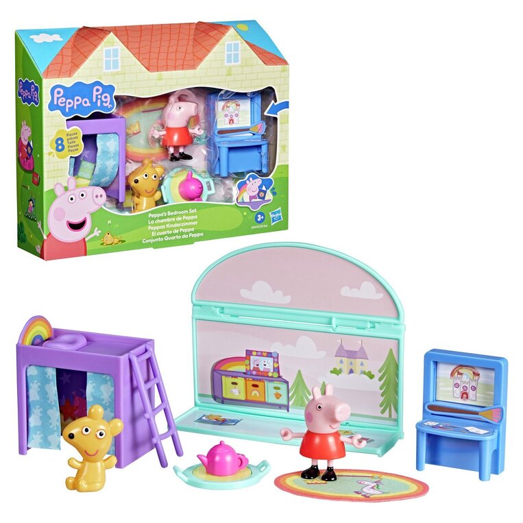 HASBRO PEPPA PIG PEPPA S BEDROOM SET G2182 / G2834