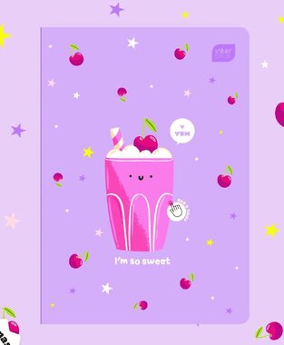 INTERDRUK ΤΕΤΡΑΔΙΟ ΚΑΡΦΙΤΣΑ 17x25cm ΑΡΩΜΑΤΙΚΟ 40φ I M SO SWEET