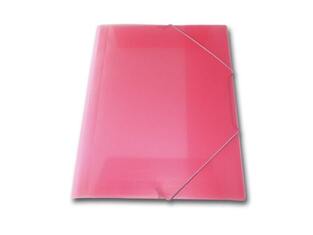 SKAG ΝΤΟΣΙΕ ΜΕ ΛΑΣΤΙΧΟ 25x35cm PP ΠΛΑΣΤΙΚΟ ΔΙΑΦΑΝΟ ΚΟΚΚΙΝΟ 221344