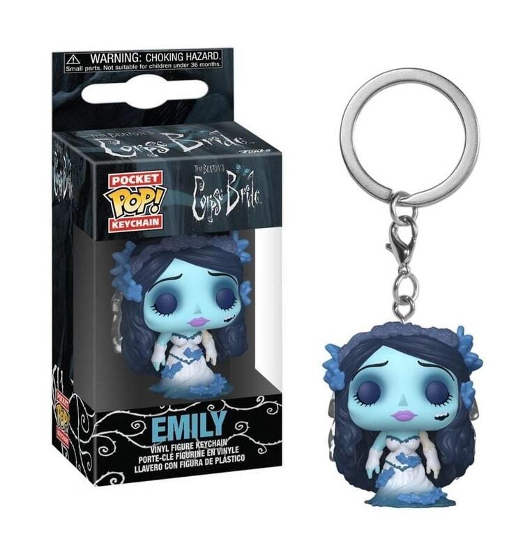 FUNKO POCKET POP CORPSE BRIDE EMILY VINYL FIGURE KEYCHAIN