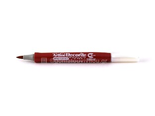 ARTLINE DECORITE BRUSH ΜΑΡΚΑΔΟΡΟΣ ΜΕ ΜΥΤΗ ΠΙΝΕΛΟ ΜΕΤΑΛΙΖΕ ΚΟΚΚΙΝΟΣ