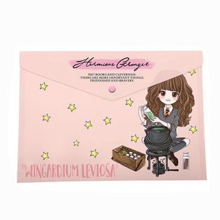 GRAFFITI HARRY POTTER ΦΑΚΕΛΟΣ ΜΕ ΚΟΥΜΠΙ A4 (21x29,7cm) BABY HERMIONE GRANGER 22419