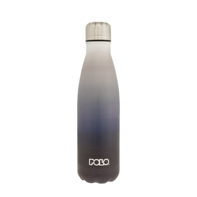 POLO ΠΑΓΟΥΡΙ ΜΠΟΥΚΑΛΙ ΘΕΡΜΟΣ STAINLESS STEEL 500ml GRADIENT 4 ΜΠΛΕ ΓΚΡΙ 949004 8413
