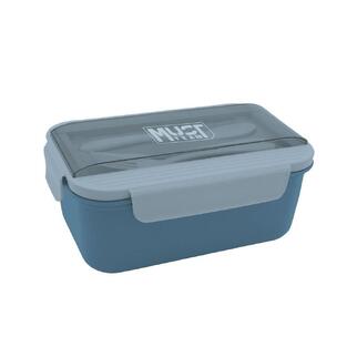 MUST TEAM ΤΑΠΕΡ ΔΟΧΕΙΟ ΦΑΓΗΤΟΥ ΠΛΑΣΤΙΚΟ 1500ml ΓΙΑ ΦΟΥΡΝΟ ΜΙΚΡΟΚΥΜΑΤΩΝ ΜΕ ΠΗΡΟΥΝΙ ΚΑΙ ΚΟΥΤΑΛΙ ΜΠΛΕ 586529