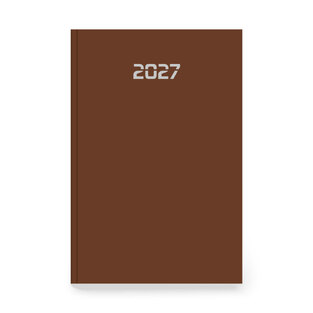 2027 ΗΜΕΡΟΛΟΓΙΟ ΗΜΕΡΗΣΙΟ ELIT 17x25cm ΜΠΟΡΝΤΩ ΜΕ ΕΥΡΕΤΗΡΙΟ ΜΗΝΩΝ 890344 (ΤΡΙΠΕΡΙΝΑ)