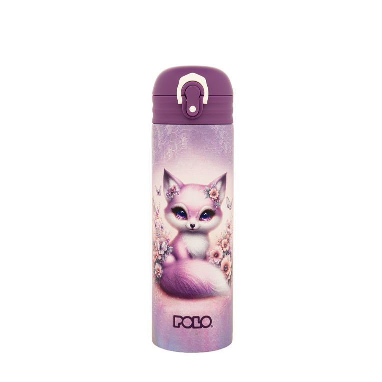 POLO ΠΑΓΟΥΡΙ ΘΕΡΜΟΣ STAINLESS STEEL JUNIOR 500ml CUTE FOX 949033