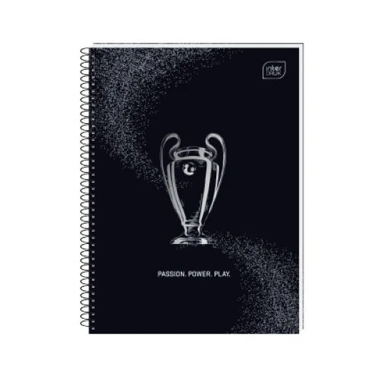 INTERDRUK ΤΕΤΡΑΔΙΟ ΣΠΙΡΑΛ 17x25cm 2 ΘΕΜΑΤΩΝ 60φ METALLIC SPORT ΚΥΠΕΛΟ