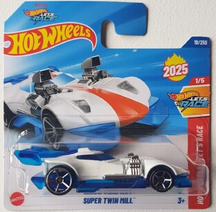 MATTEL ΑΥΤΟΚΙΝΗΤΑΚΙ HOT WHEELS SUPER TWIN MILL LETS RACE 19/250