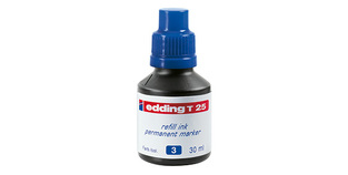 EDDING T25 ΜΕΛΑΝΙ ΓΙΑ ΑΝΕΞΙΤΗΛΟ ΜΑΡΚΑΔΟΡΟ ΜΠΛΕ 30ml