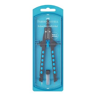 FABER CASTELL ΔΙΑΒΗΤΗΣ ΜΕ ΒΙΔΑ FACTORY BLUE 174340