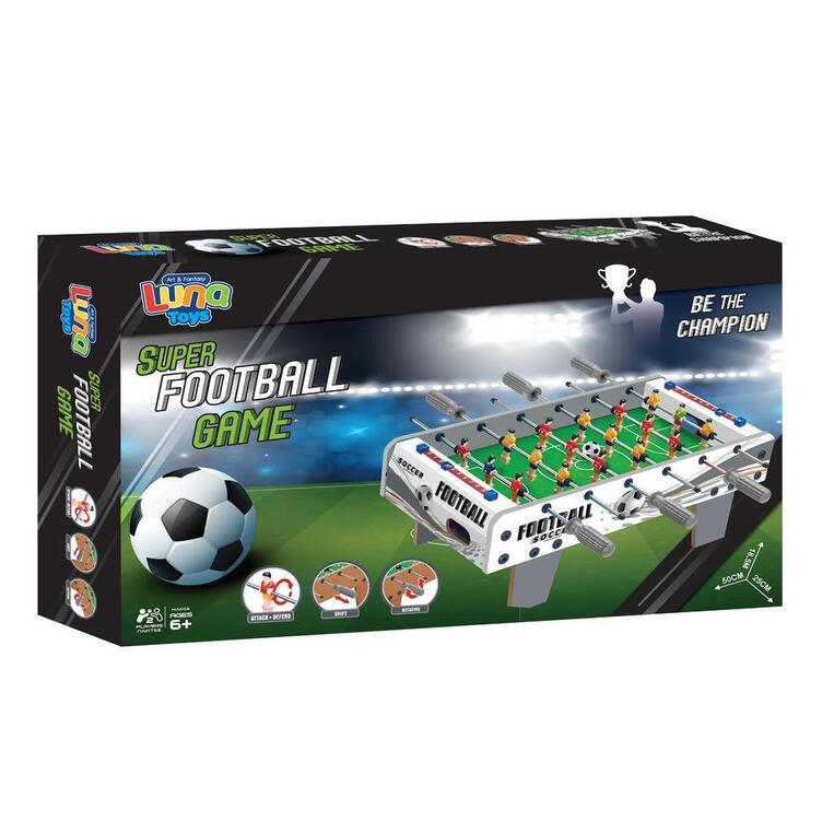 LUNA TOYS ΕΠΙΤΡΑΠΕΖΙΟ ΞΥΛΙΝΟ ΠΟΔΟΣΦΑΙΡΑΚΙ 14,5x25x50cm 623321