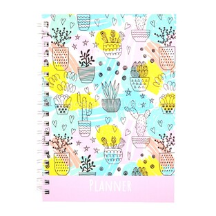 ΣΗΜΕΙΩΜΑΤΑΡΙΟ ΣΠΙΡΑΛ PLANNER 17x24cm 100φ ΚΑΚΤΟΙ 582346