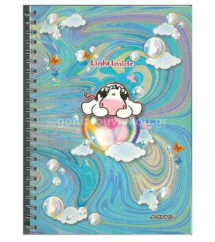 ΤΕΤΡΑΔΙΟ ΣΠΙΡΑΛ Α4 1Θ MUKKA LIGHT 82276