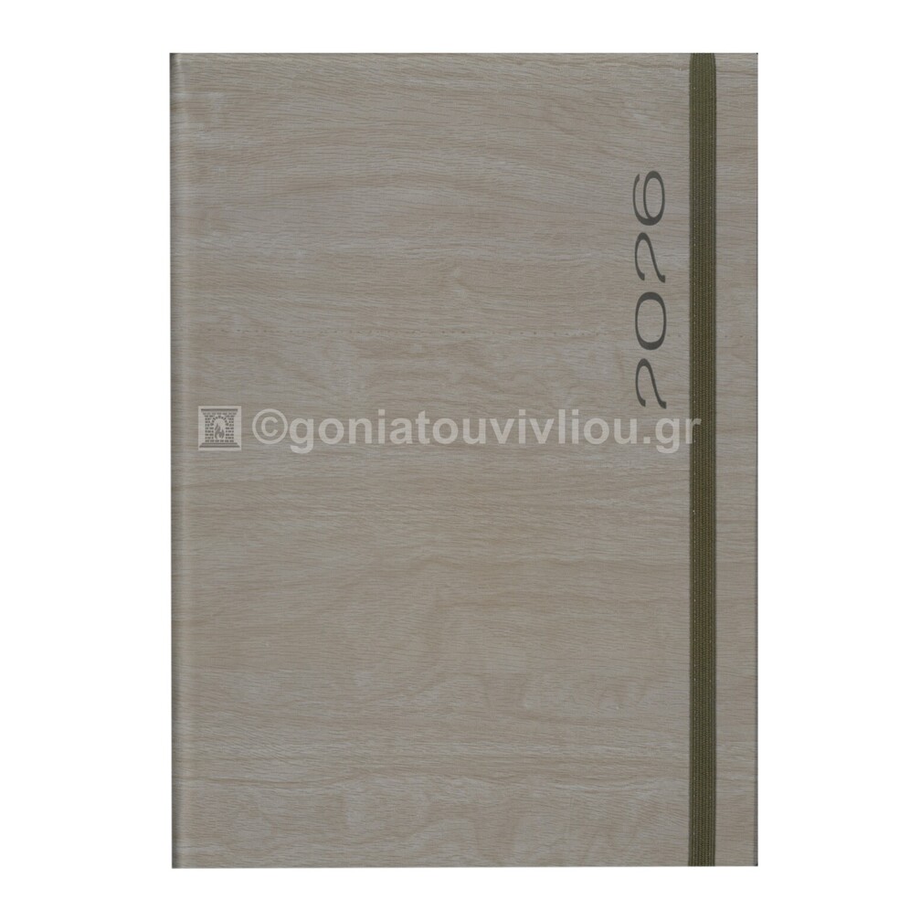 2026 ΗΜΕΡΟΛΟΓΙΟ ΕΒΔΟΜΑΔΙΑΙΟ ΥΠΟΚΙΤΡΙΝΟ 17x24cm ΙΡΙΔΑ FLEXY ΜΠΕΖ ΤΟΥ ΠΟΥΡΟΥ ΜΕ ΛΑΣΤΙΧΟ 120 (ΠΛΑΝΟΓΡΑΜΜΑ)