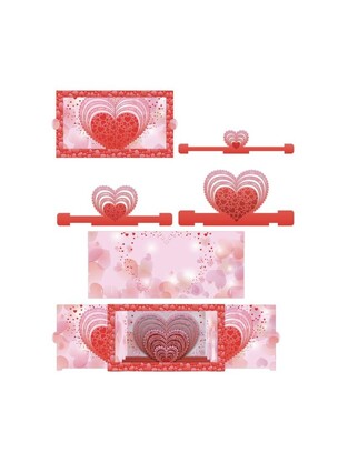 TENDANCES EDITIONS ΕΥΧΕΤΗΡΙΑ ΚΑΡΤΑ PETIT THEATRE 22,4x12cm ΚΑΡΔΙΑ PT09A