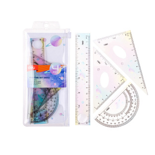 DELI ΣΕΤ ΓΕΩΜΕΤΡΙΑΣ ΣΕ BLISTER 15cm 4τεμ EH652