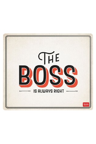 LEGAMI MOUSEPAD THE BOSS IS ALWAYS RIGHT MOU0011