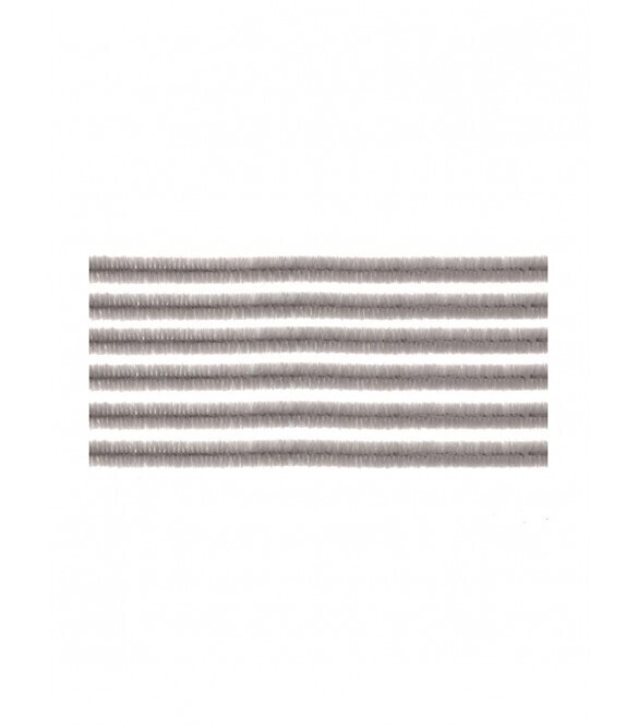 GLOREX ΣΥΡΜΑ ΠΙΠΑΣ ΓΚΡΙ 8mm x 50cm 10τεμ