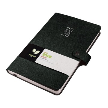 2026 ΗΜΕΡΟΛΟΓΙΟ ΗΜΕΡΗΣΙΟ 13x21cm MONTE CLASSIC ΜΑΥΡΟ ΜΕ ΣΤΥΛΟΘΗΚΗ ΚΑΙ ΜΠΑΡΕΤΑ 625331301 (UNIPAP)