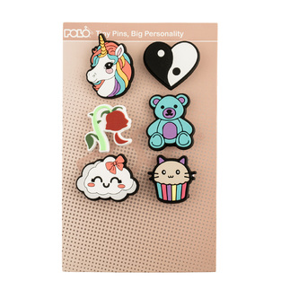 POLO ΔΙΑΚΟΣΜΗΤΙΚΑ PINS 6τεμ UNICORN 917006SET 0000
