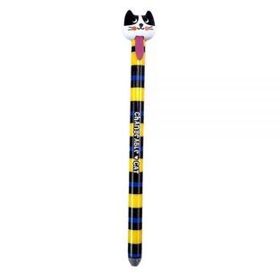 GIM ERASABLE PEN CAT YELLOW ΣΤΥΛΟ ΠΟΥ ΣΒΗΝΕΙ ΜΠΛΕ ΓΡΑΦΗ 30001204
