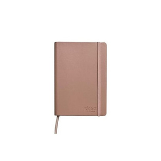 SKAG ΣΗΜΕΙΩΜΑΤΑΡΙΟ A6 10,5x14,8cm ΜΕ ΛΑΣΤΙΧΟ ΜΑΛΑΚΟ ΕΞΩΦΥΛΛΟ ΘΗΚΗ ΓΙΑ ΣΤΥΛΟ ΕΣΩΤΕΡΙΚΗ ΘΗΚΗ ΜΕ ΓΡΑΜΜΕΣ 64φ ΡΟΖ 306669