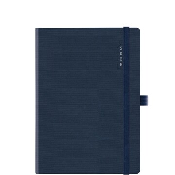 2026 ΗΜΕΡΟΛΟΓΙΟ ΕΒΔΟΜΑΔΙΑΙΟ ΚΡΕΜ 17.2x24cm OCEANO ECO PLUS ΜΠΛΕ ΜΕ ΛΑΣΤΙΧΟ ΚΑΙ ΣΤΥΛΟΘΗΚΗ 639KY326 (ΘΕΟΦΥΛΑΚΤΟΣ)